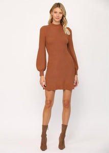 Ginger Long Sleeve Sweater Dress