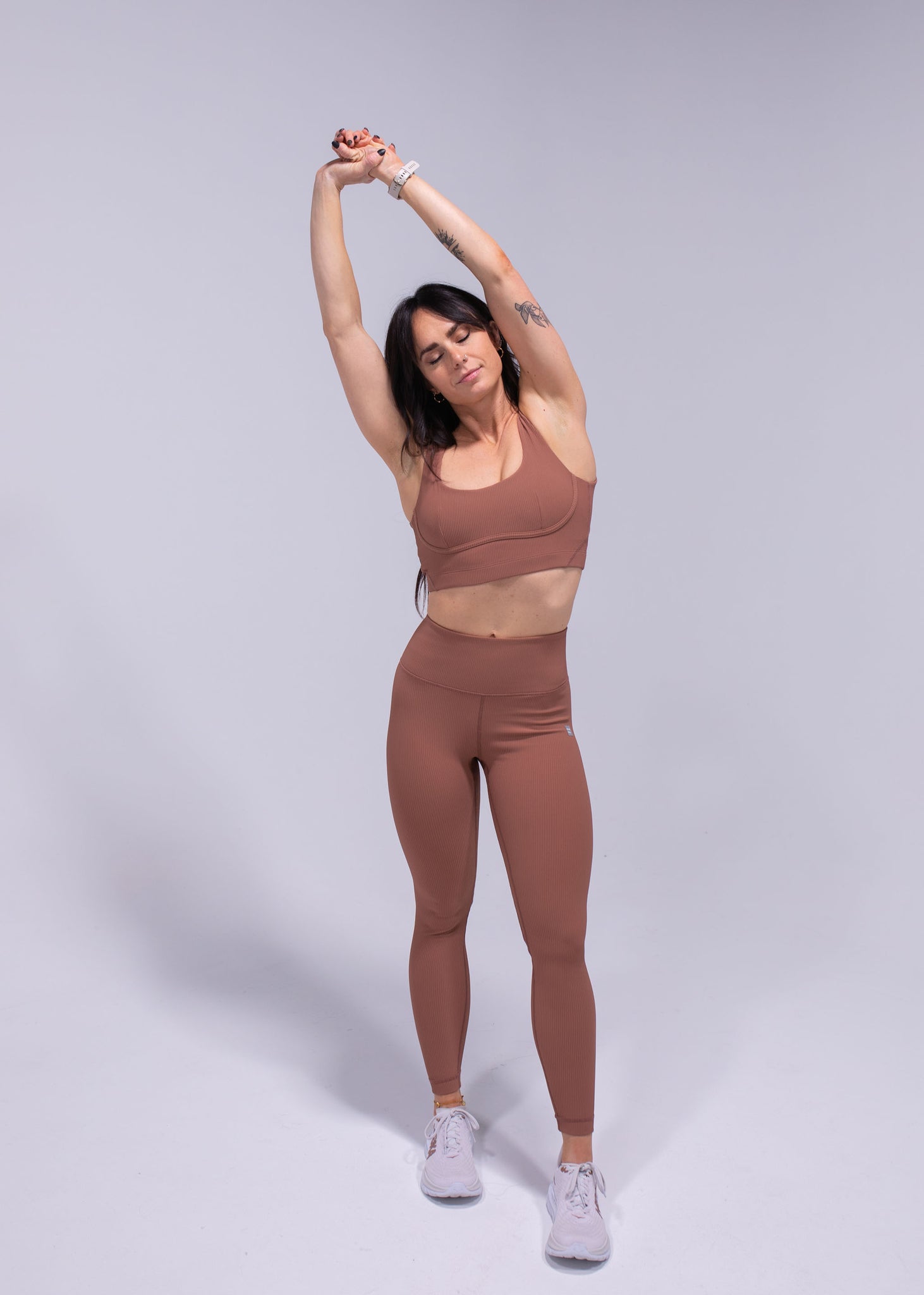 Nanci Ribbed Leggings Rose