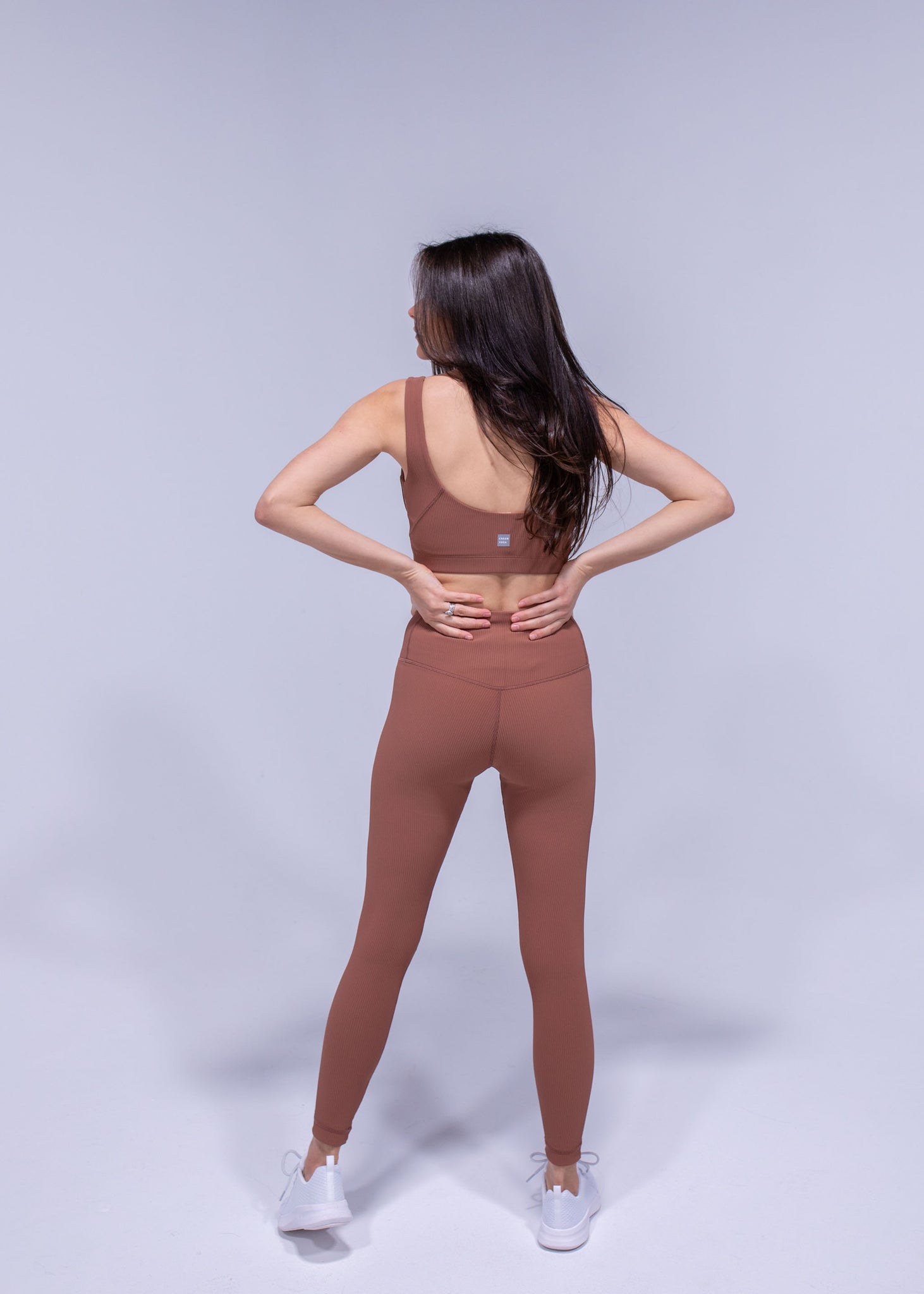 Nanci Ribbed Leggings Rose