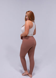 Nanci Ribbed Leggings Rose